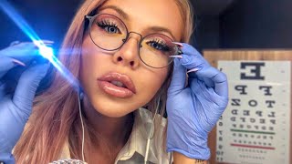 ASMR 🔎 EYE DOCTOR EXAM amp FRAMES FITTING FOR YOUR FACE SHAPE ROLEPLAY [upl. by Satterlee]