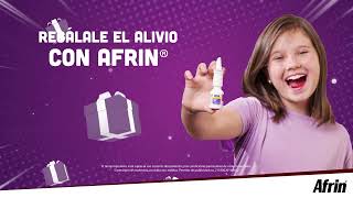 Afrin® No Drip Niños destapa su nariz en segundos​ [upl. by Sitruc]