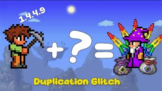 WORKING PC  Console Terraria Duplication Glitch Update 144 [upl. by Saffren]