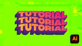 Como criar tipografia personalizada  Adobe Illustrator Tutorial [upl. by Alice]