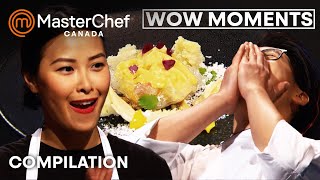 Wow Moments from MasterChef Canada Season 7  MasterChef World [upl. by Enyrhtac]