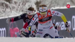 10 km jaktstart kvinner Oberstdorf 2017 [upl. by Lletnwahs]