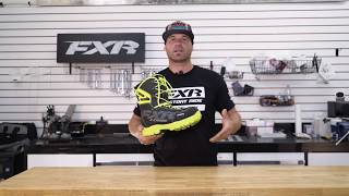 FXR X Cross Snowmobile Boot  Review [upl. by Enar289]