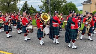 Linlithgow Marches 2024  The Band of The Royal Regiment of Scotland  Part 1 [upl. by Noach]