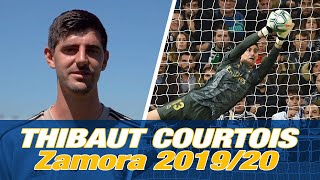 👐 Thibaut Courtois Best goalkeeper in LaLiga 201920  INTERVIEW amp SAVES [upl. by Namielus]