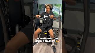 ACADEMY FOOTBALLER WORKOUT ROUTINE 💪🔥🔥 [upl. by Jaynes]