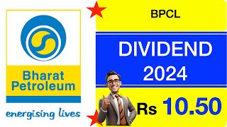 Bharat Petroleum Dividend 2024  BPCL Dividend 2024  BPCL Share Latest News [upl. by Spense]