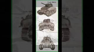 tank Sherman M4A1 tank militaryhistory history armytank militarytank ww2 ww2army reels [upl. by Benetta]