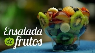 ¿Cómo preparar Ensalada de Frutos  Cocina Fresca [upl. by Htir625]