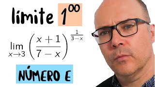 Límite del número e Indeterminación 1 elevado a infinito Límites de funciones [upl. by Aniluj]