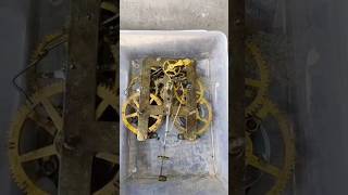 old clock repair  antique clock repair 💯 oldclock repair shorts [upl. by Acinomal]