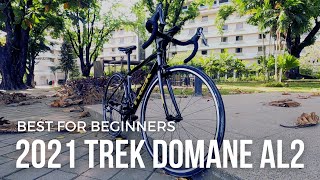 20212022 Trek Domane AL 2  A Fast Lightweight and Affordable Road Bike [upl. by Ayam]