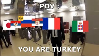 POV YOU ARE TURKEY [upl. by Adeehsar]