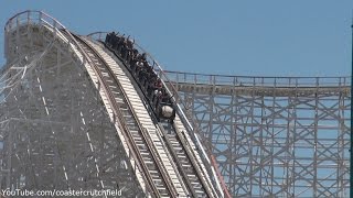 Colossus Offride HD Six Flags Magic Mountain [upl. by Nosirrag]