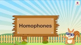 Homophones  English Grammar amp Composition Grade 4  Periwinkle [upl. by Namyw]