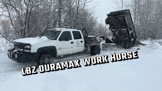 LBZ DURAMAX ULTIMATE WORK TRUCK [upl. by Nalani]