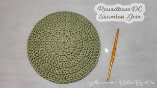 Crochet Seamless Join Double Crochet in Round [upl. by Eceer186]