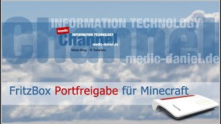 FritzBox Portfreigabe Minecraft [upl. by Andrej]