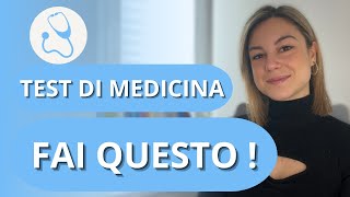 COME PREPARARSI AL TEST DI MEDICINA 4 step per studiare bene [upl. by Nuriel610]