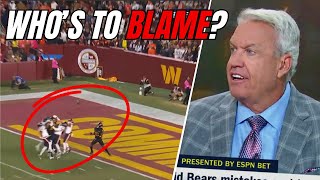 Rex Ryan EXPLODES Over Bears Blowing Hail Mary Play vs Commanders [upl. by Naoma]