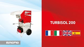 Turbisol 200 utilisation et maintenance [upl. by Eimot762]