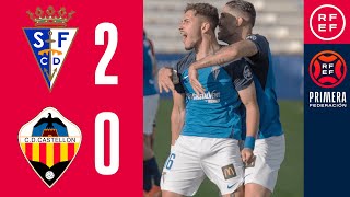 Resumen PrimeraFederación  San Fernando CD Isleño 20 CD Castellón  Jornada 10 Grupo 2 [upl. by Chapnick]