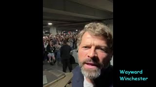 Massive Tornado Hits Area By Misha Collins amp Supernatural Fans amp Cast In Nashville SPNNASH 2023 [upl. by Halley10]