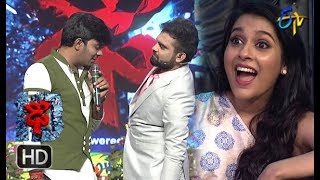 Sudheer  Varshni  Funny Joke  Dhee 10  4th April 2018  ETV Telugu [upl. by Darra882]