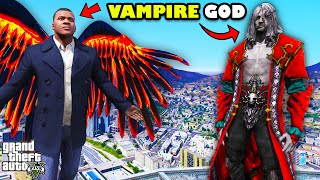 Franklin Become a VAMPIRE GOD in GTA 5  SHINCHAN and CHOP [upl. by Mylan]