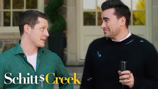 David and Patrick Tour Their Wedding Venue  Schitt’s Creek [upl. by Ydderf252]