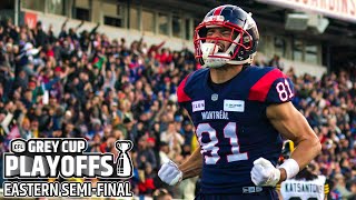 Montreal vs Hamilton Cinematic Game Recap  Grey Cup Playoffs [upl. by Salomi92]