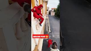 Money Heist vs Police  90 parkourmoneyheist police escape [upl. by Nalorac]