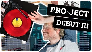 Unboxing the ProJect Debut III Phono SB Turntable [upl. by Mcquillin]