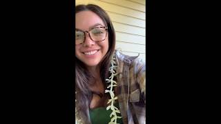 How to make a lei using Stephanotis [upl. by Alemap401]