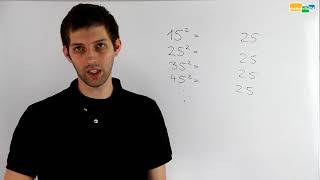 Zweistellige Zahlen quadrieren  Mathe Nachhilfe Online  Simple Mathe [upl. by Mae]