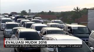 Go Mudik 2016 Pintu Keluar Brebes Timur Sempat Macet hingga 34 Kilometer [upl. by Nobile]