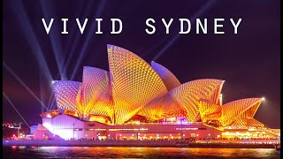 Vivid Sydney 2019 Sydney Opera HouseSydney Harbour Bridge MCACustoms House [upl. by Meggie]