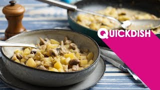 Ragout aus Chinakohl amp Champignon  Rezept  Vegan [upl. by Collins944]