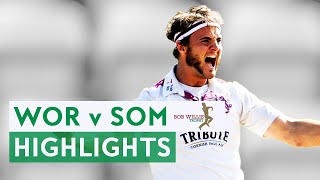 Worcestershire v Somerset  Somerset Steal the Show  Bob Willis Trophy 2020  Highlights [upl. by Gaylene]