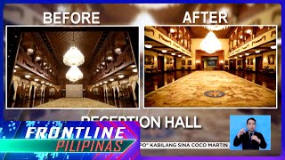 Malacañan Tour Ilang bahagi ng Palasyo nirenovate  Frontline Pilipinas [upl. by Witha]