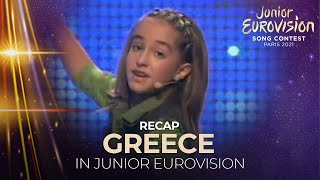 Greece in Junior Eurovision 20032008  RECAP [upl. by Alvarez358]