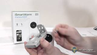 iSmartAlarm iCamera Keep Wireless Camera Overview amp Installation [upl. by Perlie]