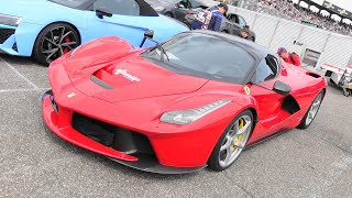 Ferrari LaFerrari  Bosch Hockenheim Historic 2024  The Jim Clark Revival  Hockenheim [upl. by Eillam]