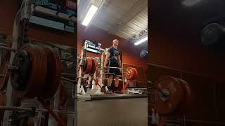 375 low bar trap deadlift with 3 heavy bands music motivation 2024 [upl. by Aholla]