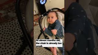 Cherishing the Last Moments Baby Leo in His Rocker 🥰 babyshorts cutebaby babygrowth [upl. by Evander]