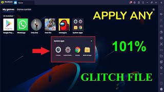 HOW TO APPLY ANY GLITCH FILE OF FREE FIRE IN BLUESTACK 5 EMULATOR  Argus Gaming YT [upl. by Isaacs]