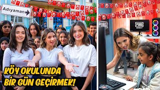 KÖY OKULUNDA BİR GÜN GEÇİRMEK  Sıla Dündar  Feride Özdinç  Roseheus  29 EKİM ÖZEL [upl. by Erline844]