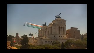 Roma Five Suites  Piazza Venezia  Live Webcam from Rome [upl. by Hizar]