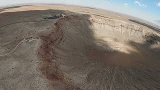 Stunning 4K Drone Footage of Barringer Crater  DJI FPV  Flagstaff AZ [upl. by Ykceb]