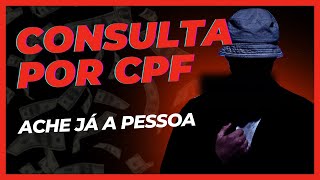 COMO CONSULTAR UM CPF I Ache a pessoa pelo CPF [upl. by Fawcette]